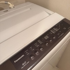 【7/5限定】パナソニック 全自動洗濯機 6.0kg の画像