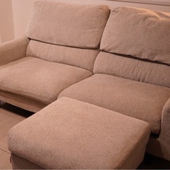 値下げしました！定価8万円 大川家具　ソファ　2.5人掛け　モン...