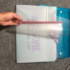 7/17明日処分予定【中古】ファイルケースx3種類　A4サイズかそれ以下のサイズの画像