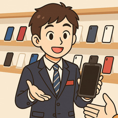 大手携帯キャリアでの販売職のお仕事