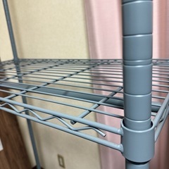 【決まりました★】
丈夫で大容量のハンガーラック（2段）の画像