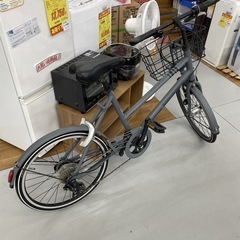 R052 ☀️ ジモティー限定価格！ ミニベロ★ ブリヂストン マークローザ ★ 20インチ ★7段 ★ローラーブレーキ★LEDオートの画像