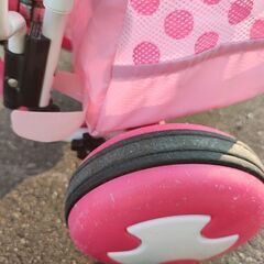三輪車　ミニーちゃん(シェード付き)の画像