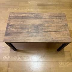 テーブル 木目　座卓の画像
