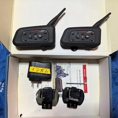 バイクのインカム2個セットの画像
