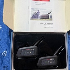 バイクのインカム2個セットの画像