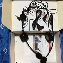 バイクのインカム2個セットの画像