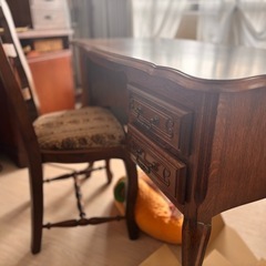 【受取予定有り】テーブル&チェア【値下げ交渉可】