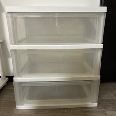 アイリスオーヤマ チェスト 透明
