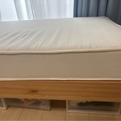 シングルベッド+マットレスの画像