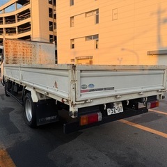 日野　デュトロ　走行距離85000km！ ディーゼル！　2t平ボディロング！の画像