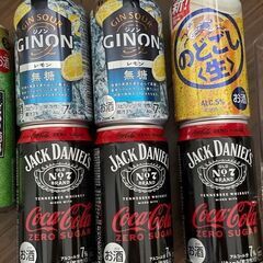 お酒（チューハイ・レモンサワー・ビール・ハイボール等）の画像
