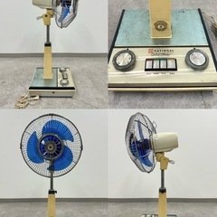 SNT724 F-30SB レトロ 扇風機 昭和レトロ National アンティーク 当時物 ナショナル 稼働品 レトロポップ の画像