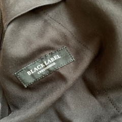 【訳あり】Burberry BLACK LABEL  スーツパンツ　ネイビーの画像