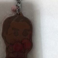 80年代物  タレントショップ  鶴太郎ボクシングキーホルダーの画像