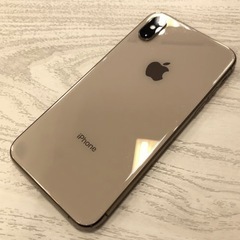 【美品】iPhoneXs 本体 64GB SIMフリー ゴールド