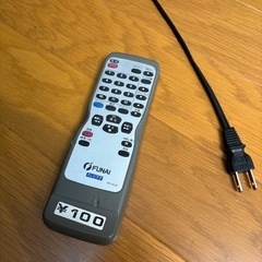 無料！　テレビ リモコン付きセット ブラウン管の画像