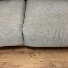 無印　ソファ　2人掛け　中古品の画像