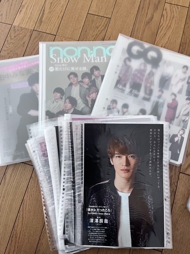 SnowMan 雑誌切り抜き (sa) 鳥羽街道の雑誌の中古あげます・譲り