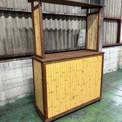 組み立て式屋台　キャスター付き　イベントの画像