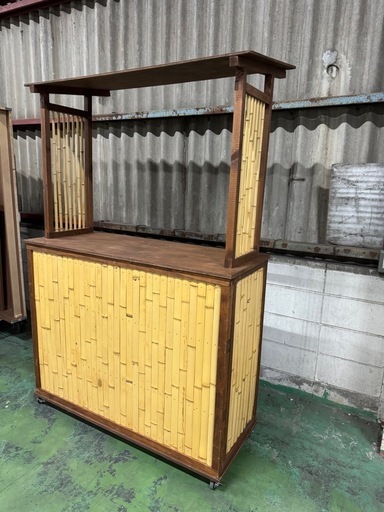 組み立て式屋台　キャスター付き　イベント