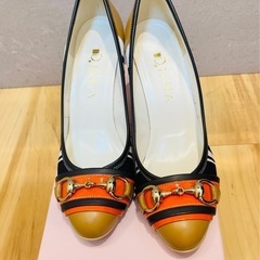 美品【DIANA ダイアナ パンプス 22.5cm】の画像