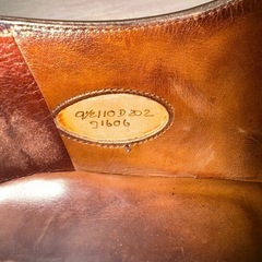 【希少美品】金枠ロゴ　エドワードグリーン　バークレー　9.5D 202ラストの画像