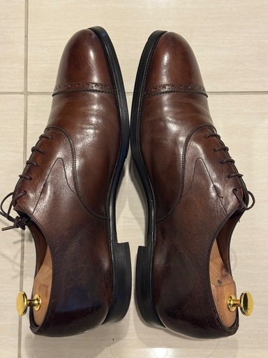 【希少美品】金枠ロゴ　エドワードグリーン　バークレー　9.5D 202ラスト