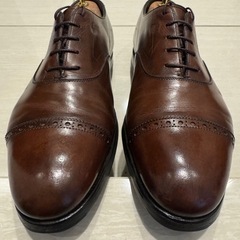 【希少美品】金枠ロゴ　エドワードグリーン　バークレー　9.5D 202ラストの画像