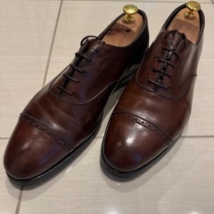 【希少美品】金枠ロゴ　エドワードグリーン　バークレー　9.5D ...