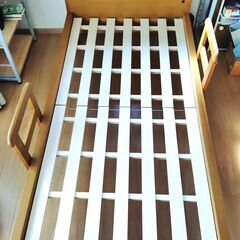 頑丈すのこベッド (シングル)