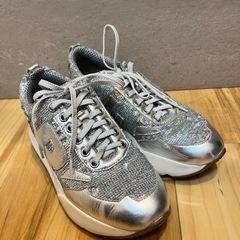 キラキラ♡RUCOLINE シルバー 厚底　スニーカー