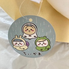 ちいかわ　雨の日bigぬいぐるみ ハチワレ　bigぬいぐるみの画像