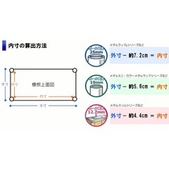 SEM-5508 アイリスオーヤマ スチールラック メタルラック シンプル メタルシェルフ（3段・幅55×奥行35×高さ83cm） IRIS　スチールラック スチールシェルフ　キャスター付の画像
