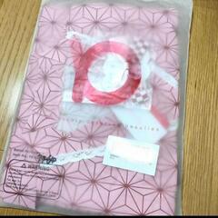 甚平 女の子浴衣 2セット レース おしゃれ可愛い上下セット ピンク 110の画像