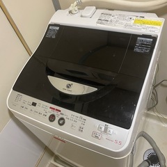 全自動洗濯機乾燥機能付きの画像