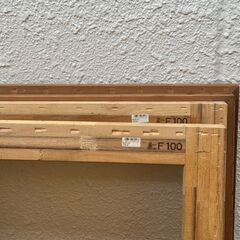 【中古・無料・おまけ付き】キャンバス木枠・F100号　油絵、絵画、画材、公募展出品用に【まとめて4枚分】の画像