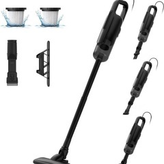 掃除機 コード式 38KPa強力吸引 5M電源コード Verslife