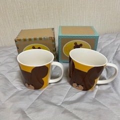 【お譲り先決定しました】くまのがっこうマグカップ2個　