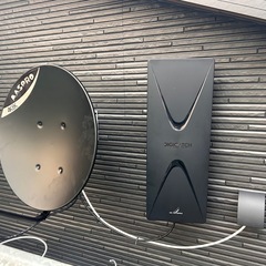 アンテナ工事　壁掛け工事　の画像