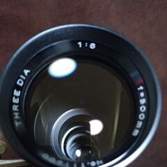 希少な★m42マウント 500mm★ THREE DIA 1:8 F:500 望遠レンズ の画像
