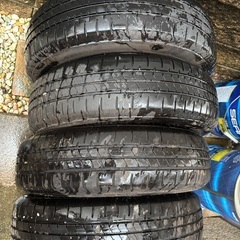 G-speed  2024年製　155/65r14 ブリヂストン　NEWMO   4本セット  アルミホイールの画像