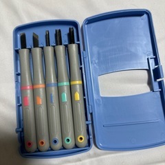 彫刻刀 小学生で必ず使う物  の画像
