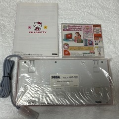 ドリームキャスト ハローキティキーボード限定品 未開封の画像