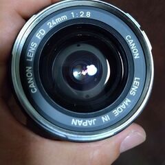 優良品　Canon FD 24mm 1:2.8 初期銀枠の画像