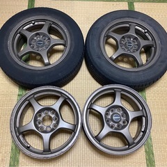 A-TECHシュナイダー 15インチｘ6.5J PCD114.3...