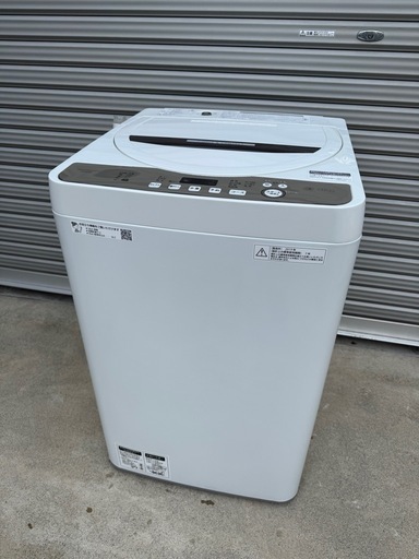 SHARP シャープ⭐️洗濯機　ES-GE6D-T