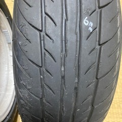 ENKEI Circlar(サーキュラー) Rスタイル 15インチ6.5J +34 100-4H アルミホイール 4本 ホワイト ファイナリスト595evo195/50R15の画像