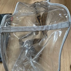 自転車 前用子供乗せチャイルドシート レインカバーの画像