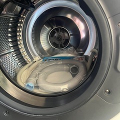 美品　左開き　シャープ　ドラム式洗濯乾燥機　ES-W113-SL 2022年購入の画像